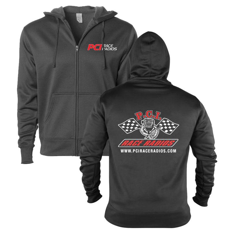 PCI Zip Up Hoodie - PCI Race Radios