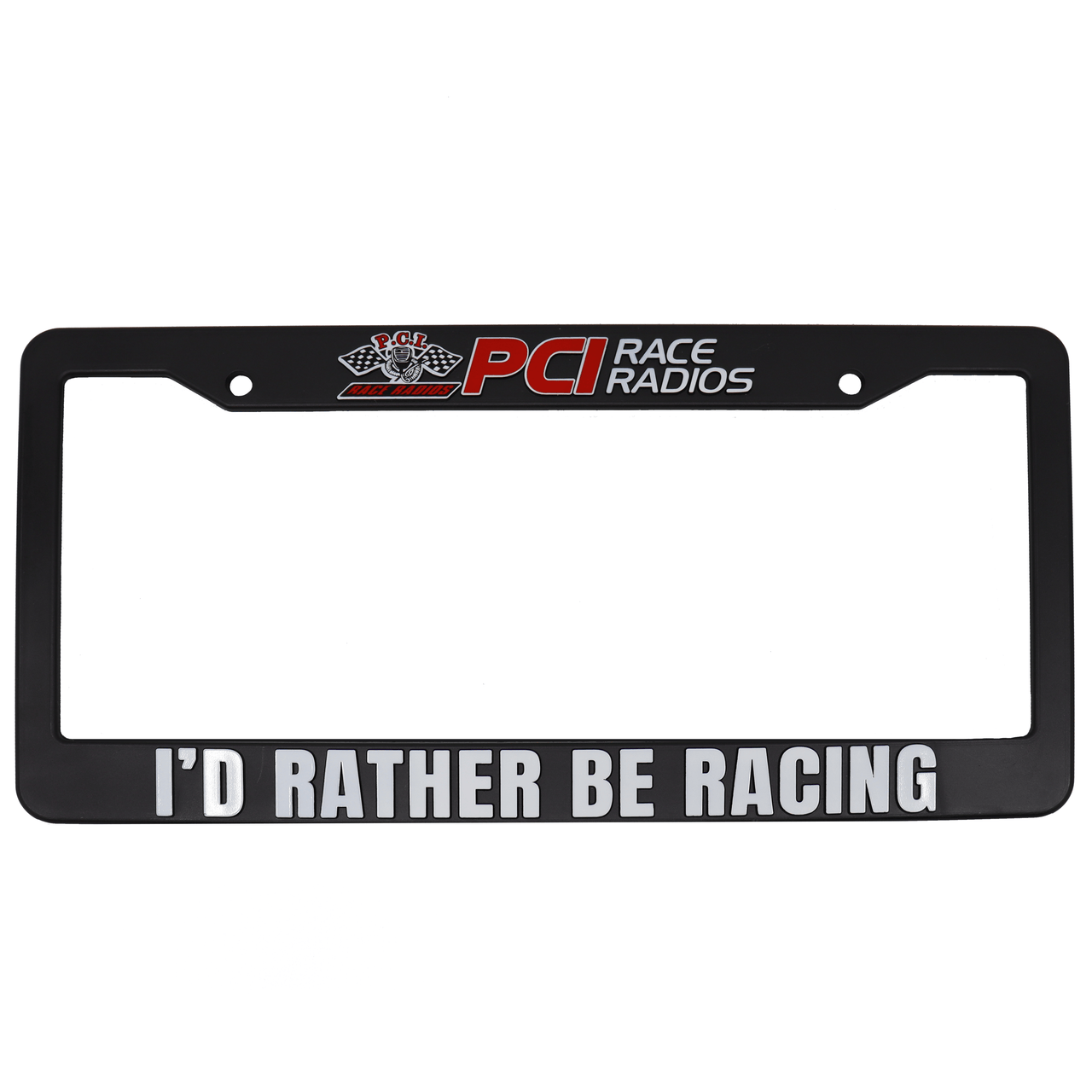 PCI License Plate Frame - PCI Race Radios
