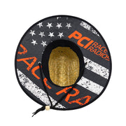 PCI Patriot Straw Hat - PCI Race Radios