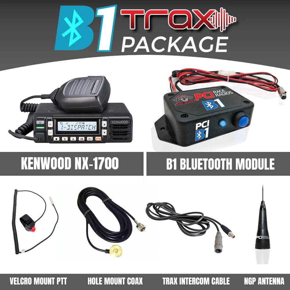 PCI Trax B1 Package - PCI Race Radios