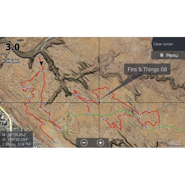 Moab Lowrance Map - PCI Race Radios