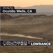 Ocotillo Lowrance Map - PCI Race Radios