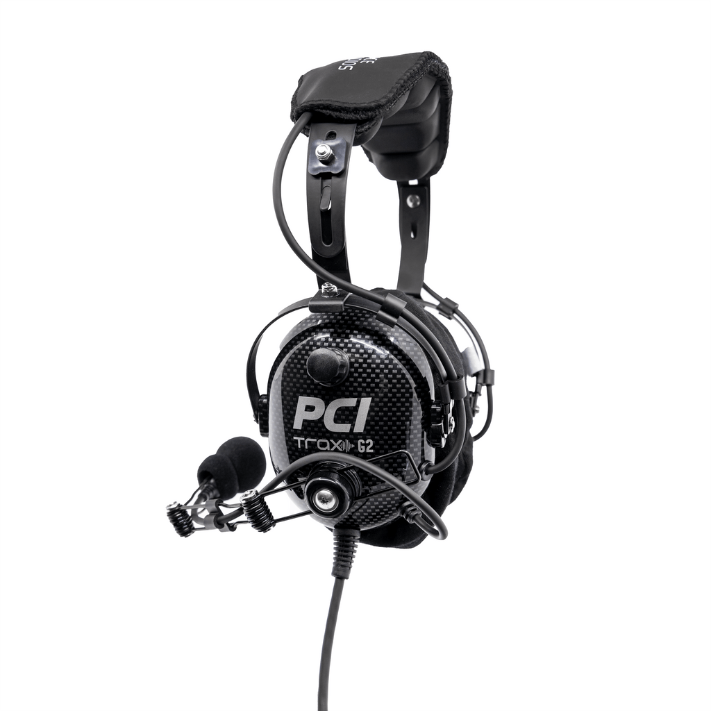 Trax G2 Stereo Headset with Volume Control - PCI Race Radios