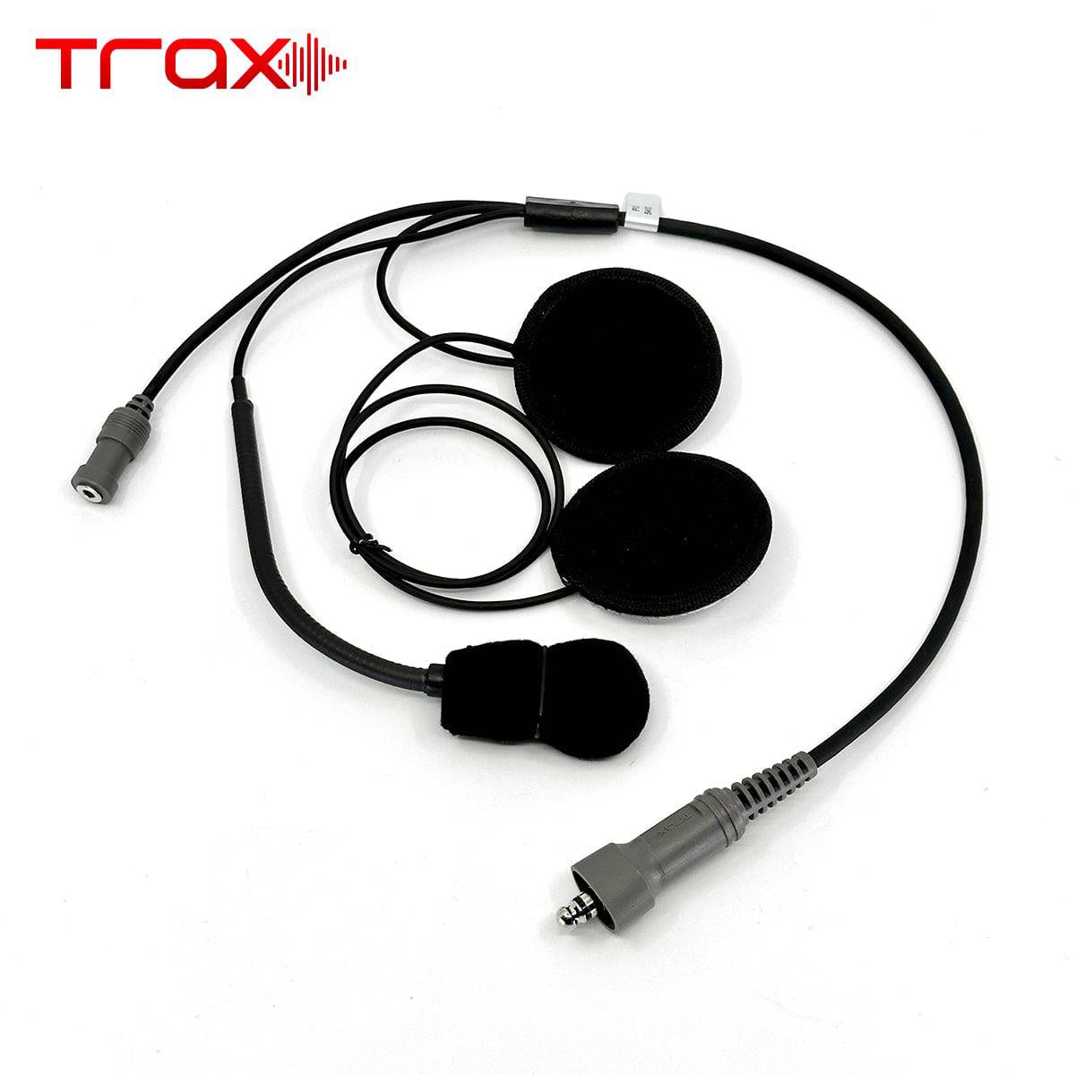 Trax Stereo Helmet Wiring Kit Speakers and Earjack - PCI Race Radios