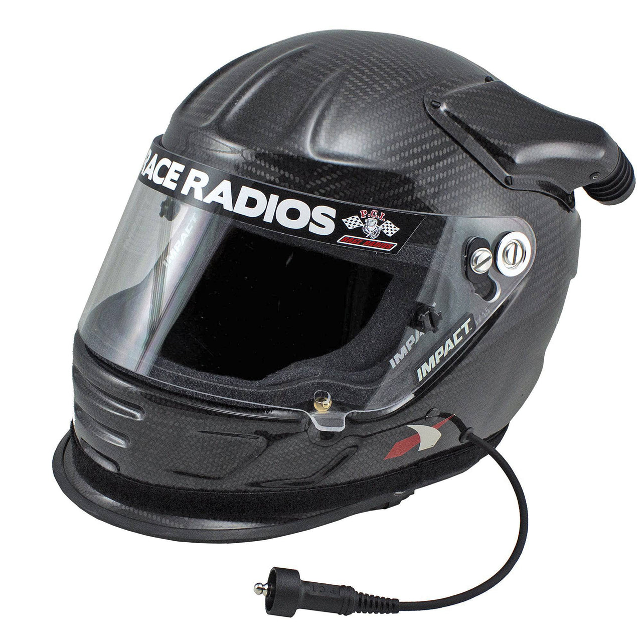 PCI Elite Wired Impact Carbon Air Draft OS20 SA2020 Helmet 