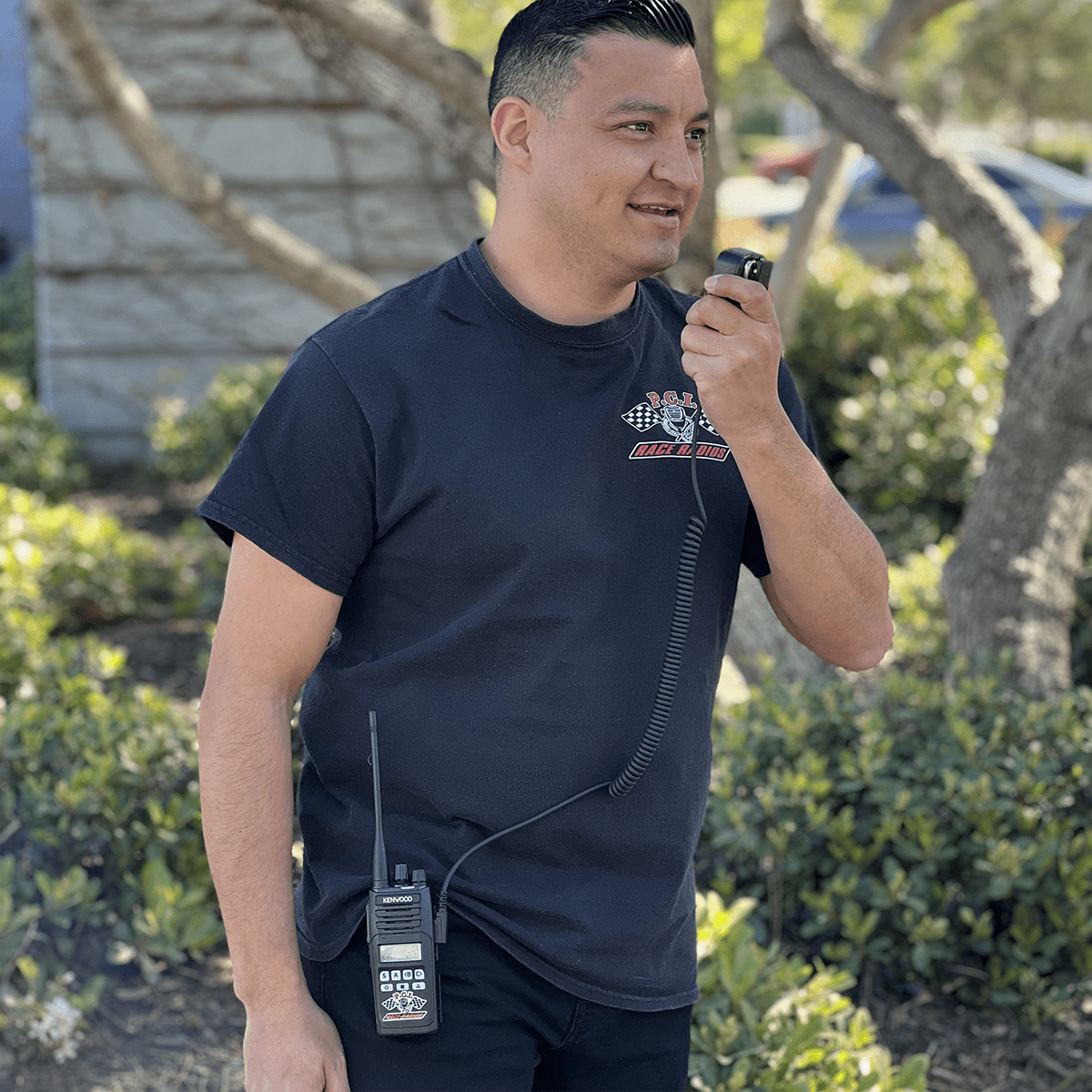 PCI Hand Held Speaker Mic - PCI Race Radios