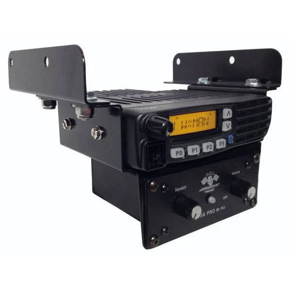 Polaris RZR No Box Icom Radio and Intercom Bracket - PCI Race Radios