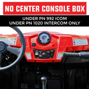 Polaris RZR Under No Box Intercom Bracket - PCI Race Radios