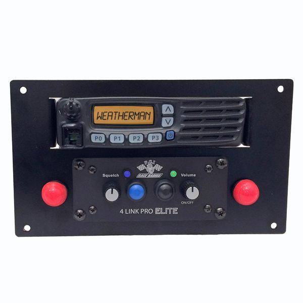 Universal Panel Mount Radio and Intercom Bracket - PCI Race Radios