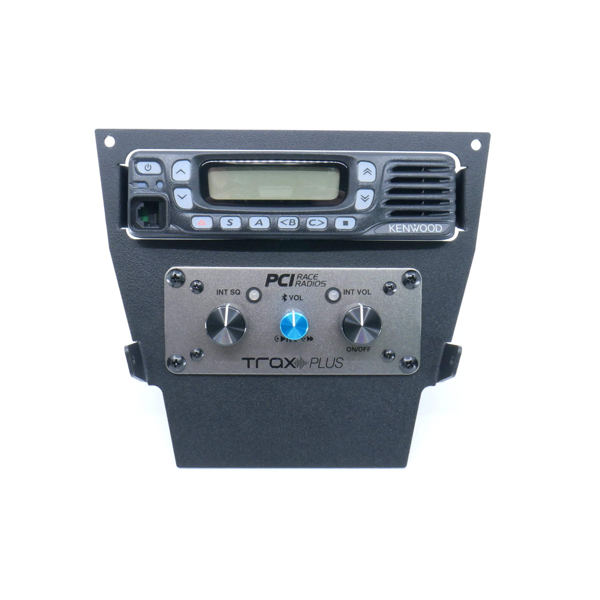 RZR Pro 2022-2024 Series Vertical Radio and Intercom Bracket - PCI Race Radios