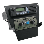 RZR Pro 2022-2024 Series Vertical Radio and Intercom Bracket - PCI Race Radios