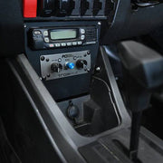 RZR Pro 2022-2024 Series Vertical Radio and Intercom Bracket - PCI Race Radios