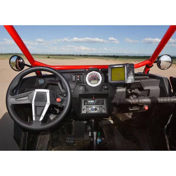 RZR Pull Open Box Replacement Radio and Intercom Bracket - PCI Race Radios