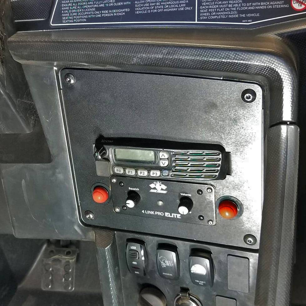 Wildcat XX Radio/Intercom Bracket - PCI Race Radios