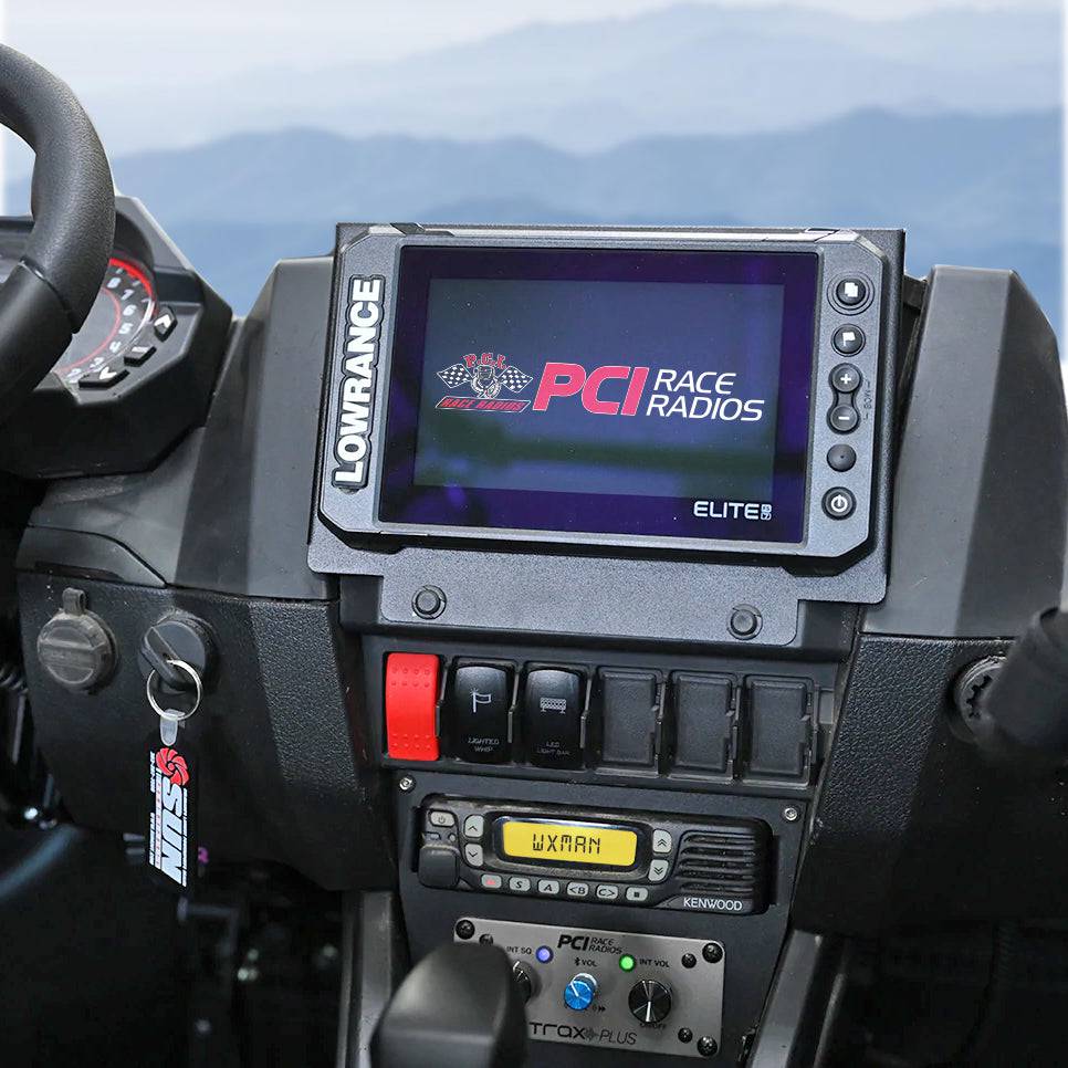 RZR Pro Series 7" GPS Bracket - PCI Race Radios