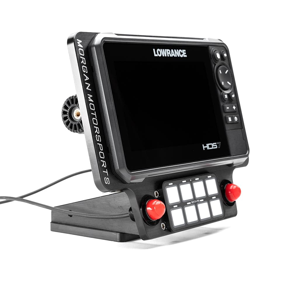 CanAm X3 Elite FS and HDS Live 7" GPS Billet Bracket - PCI Race Radios