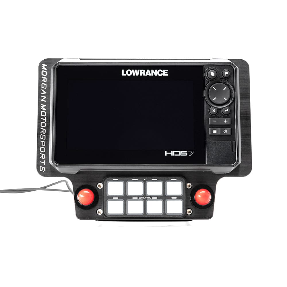 CanAm X3 Elite FS and HDS Live 7" GPS Billet Bracket - PCI Race Radios
