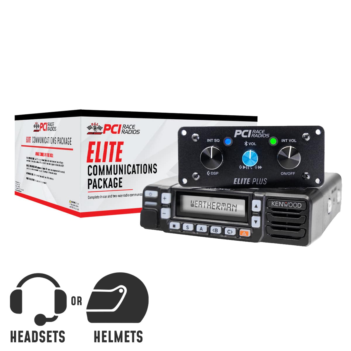 Elite Communications Package - PCI Race Radios
