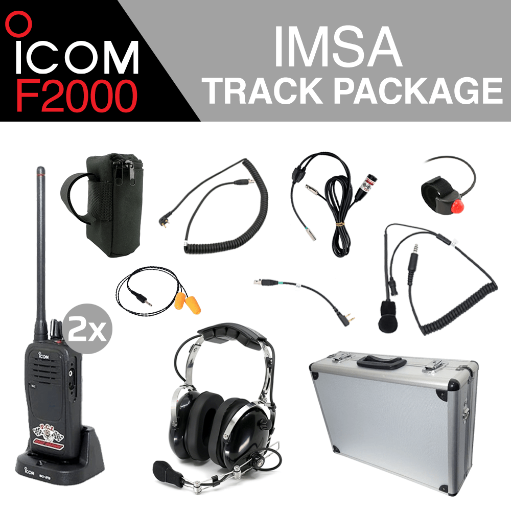 Icom F2000 IMSA Track Package - PCI Race Radios