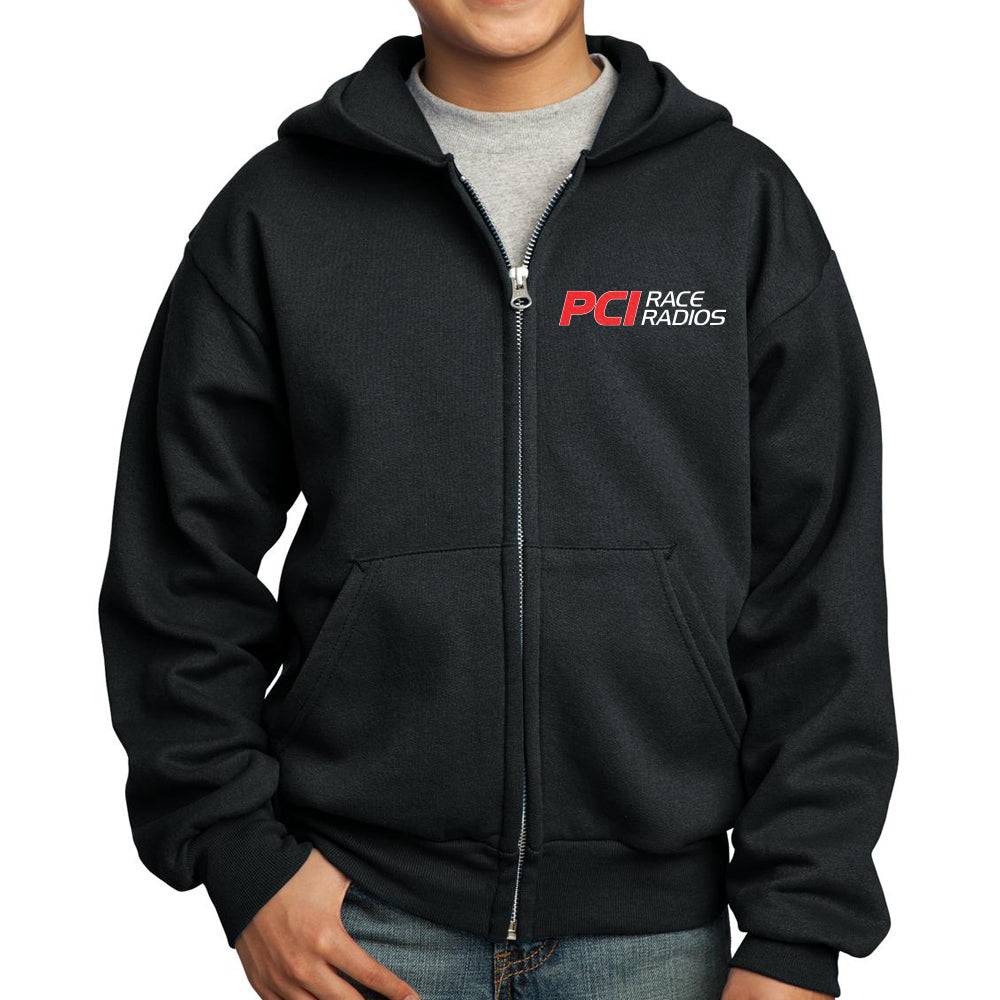 PCI Kids Zip Up Hoodie - PCI Race Radios