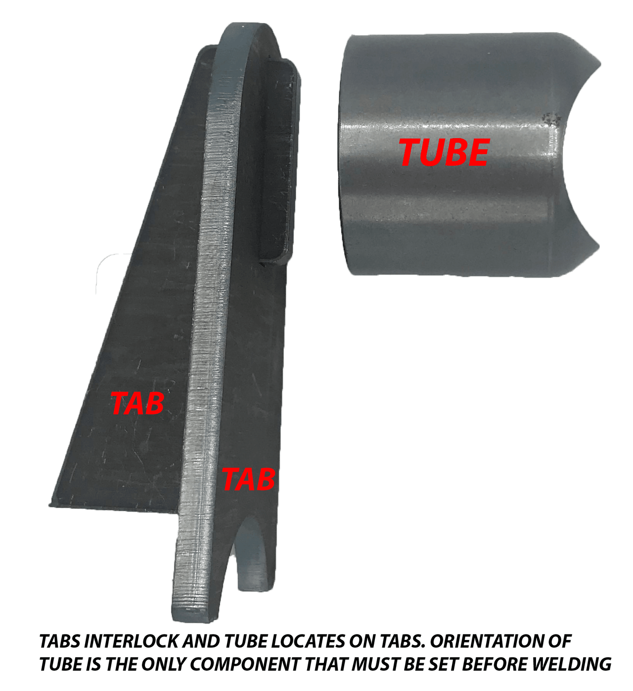 Weld-on Chassis Mounts - Electric Jack - PCI Race Radios