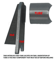Weld-on Chassis Mounts - Electric Jack - PCI Race Radios