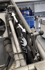 Weld-On Race Mount Kit - Manual or Electric Jack - PCI Race Radios