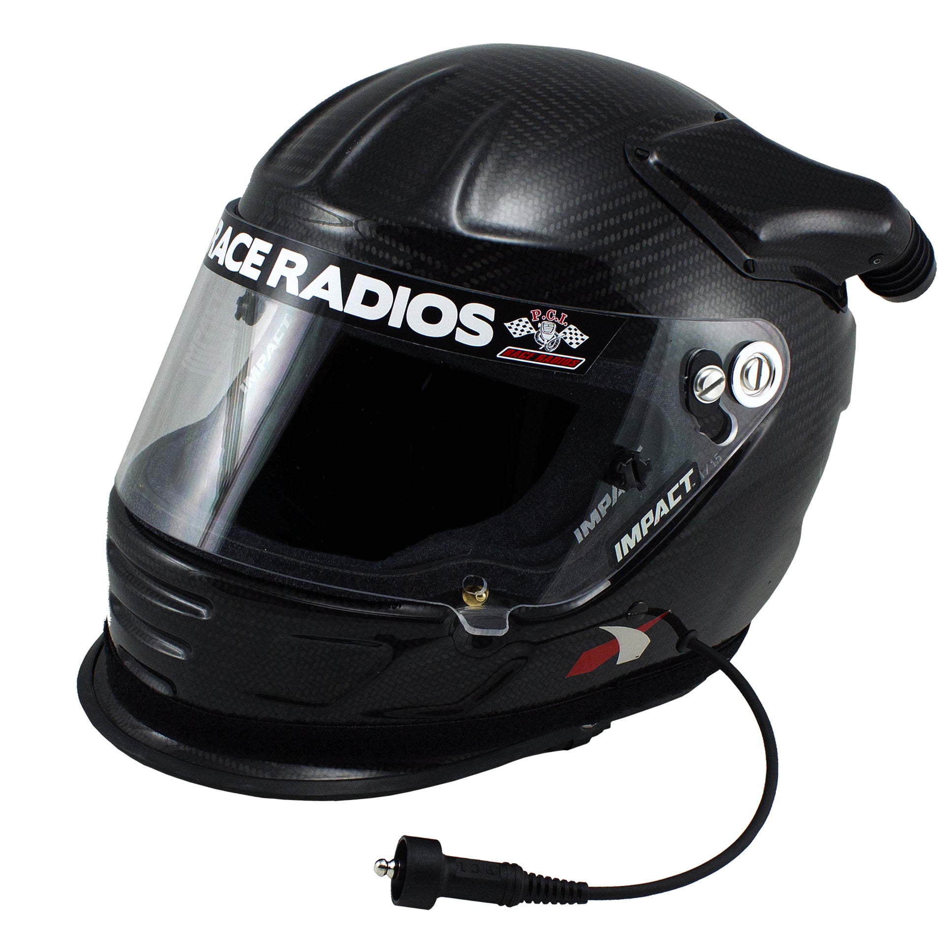 PCI Elite Wired Impact CARBON Air Draft OS20 SA2015 Helmet