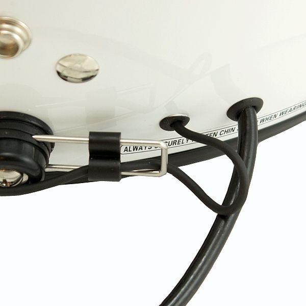 HJC CS-5N Open Face DOT Helmet - XSmall / Black / PCI Elite Wiring