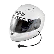 PCI HJC CS-R3 DOT Helmet - White Wired And Air
