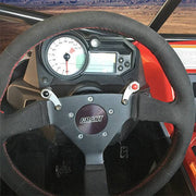 Quick Disconnect Steering Wheel Assembly with Two Nexus PTT Installed