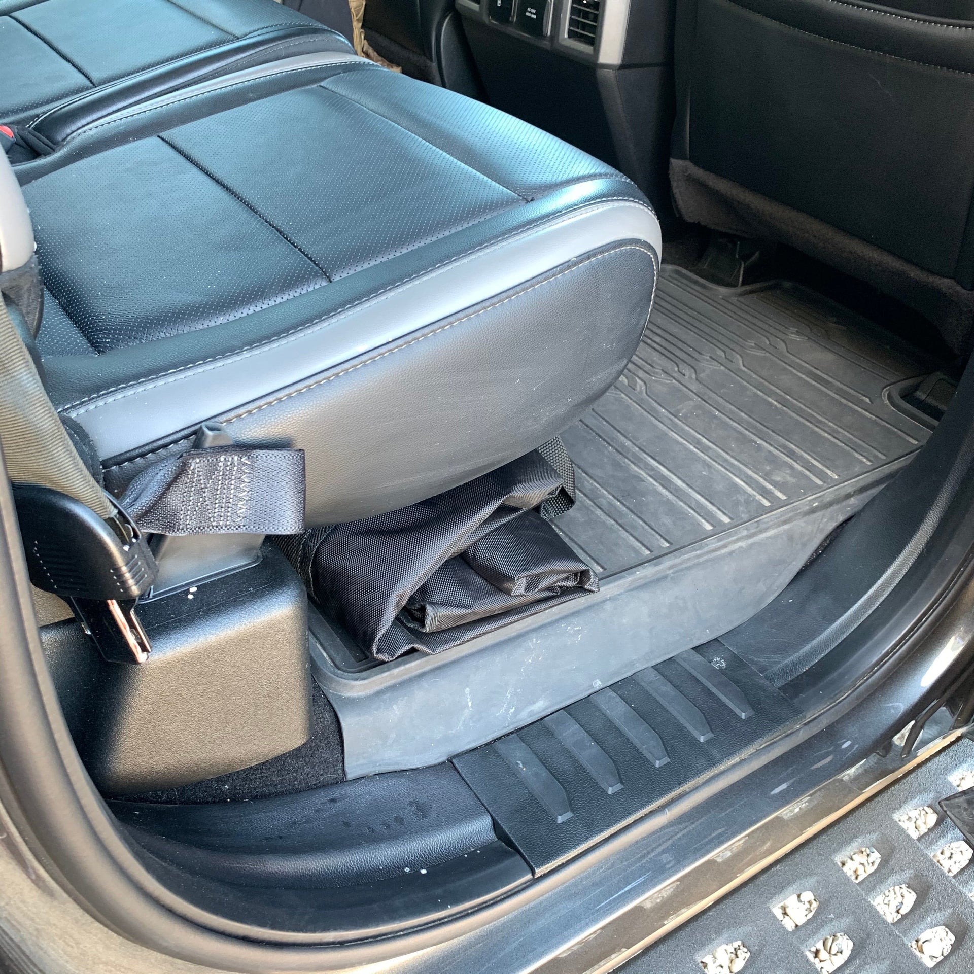 Tool Wrap Under Truck Seat