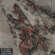 King of the Hammers Lowrance Map