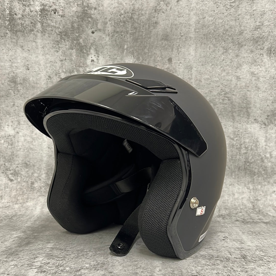 Clearance HJC CS-5N Open Face DOT Helmet Black Small