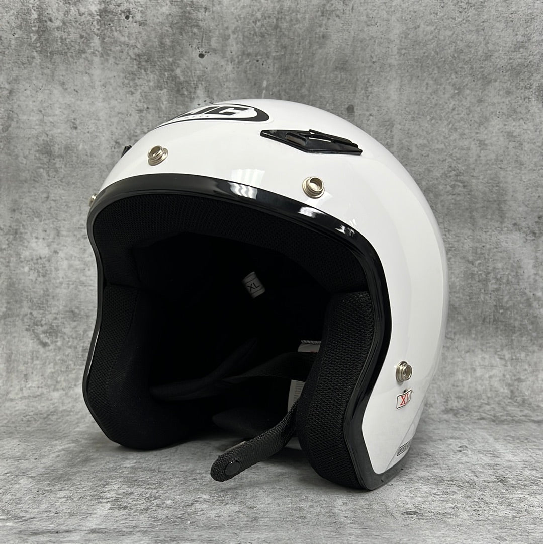 Clearance HJC CS-5N Open Face DOT Helmet White