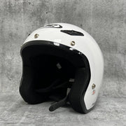Clearance HJC CS-5N Open Face DOT Helmet White - PCI Race Radios