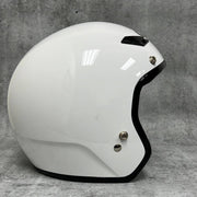 Clearance HJC CS-5N Open Face DOT Helmet White - PCI Race Radios