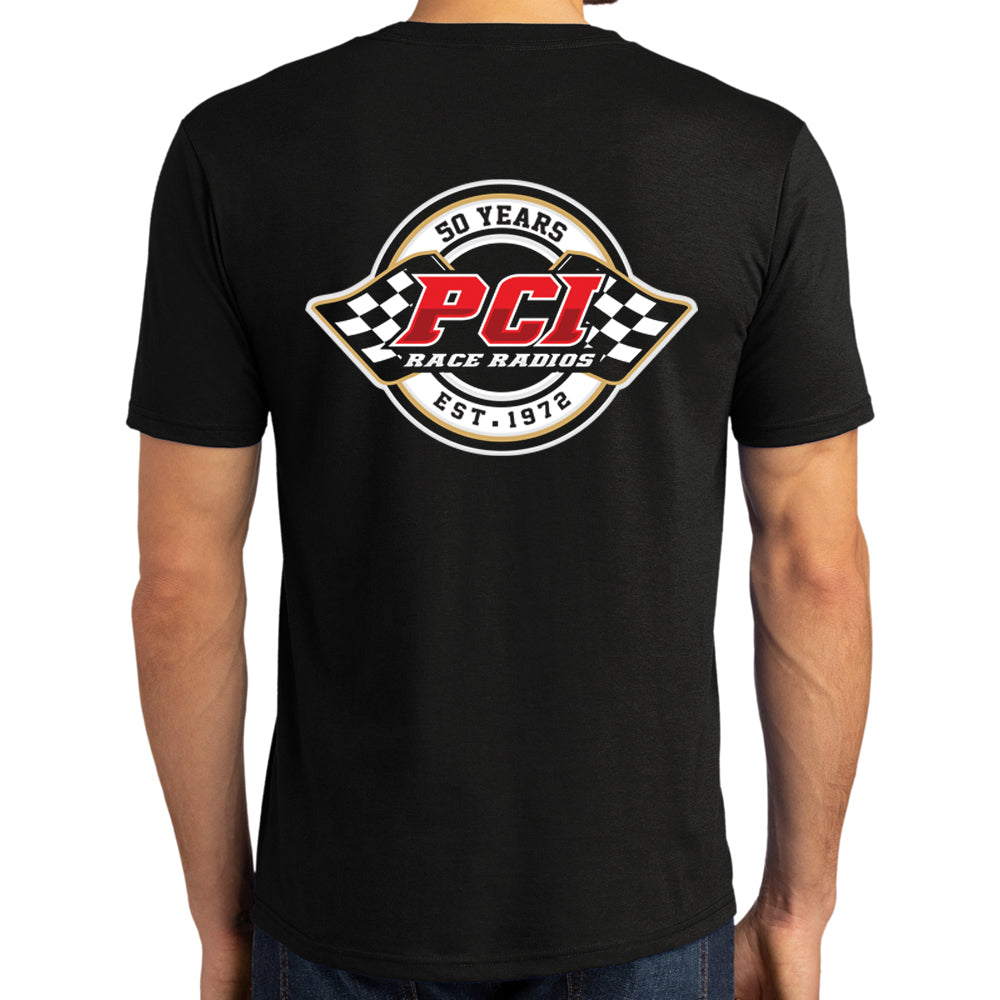 PCI 50th Anniversary T-Shirt Back